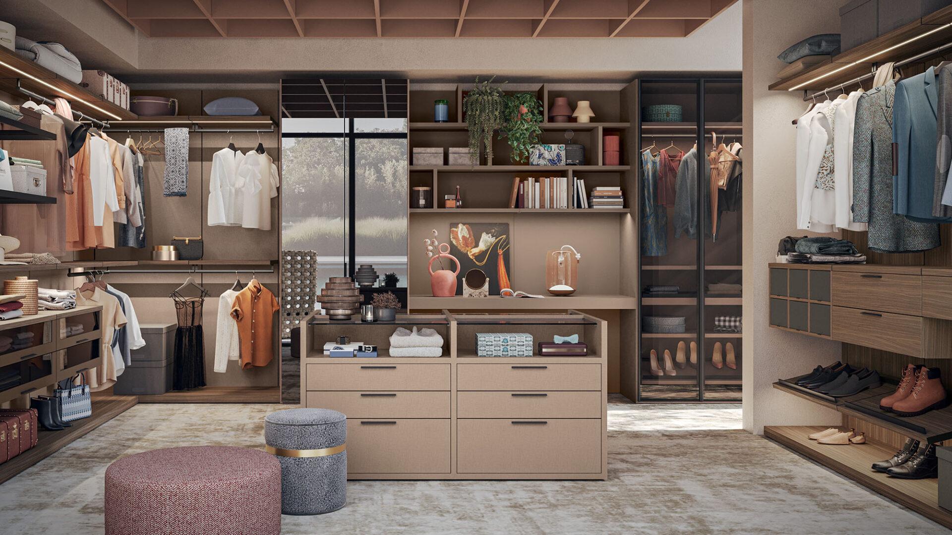Walk-in wardrobe - Morassutti