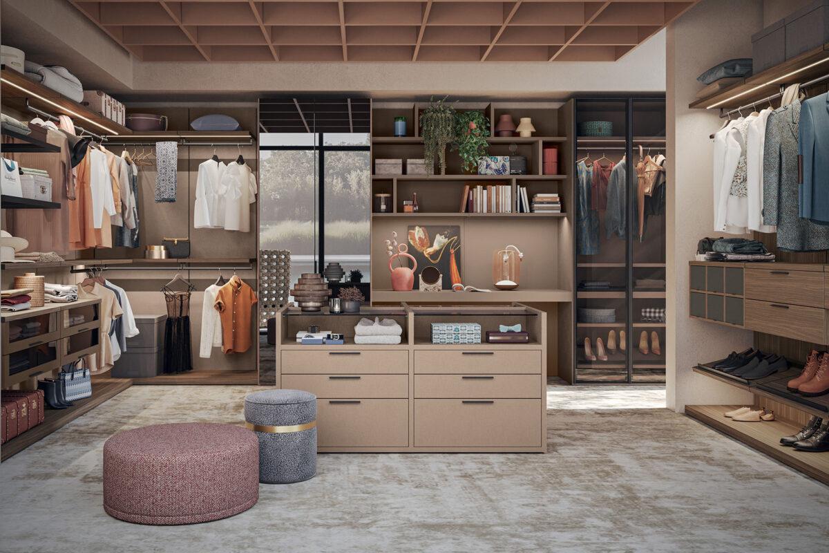 Set 03 Walk-in closet_Wardrobe - Morassutti
