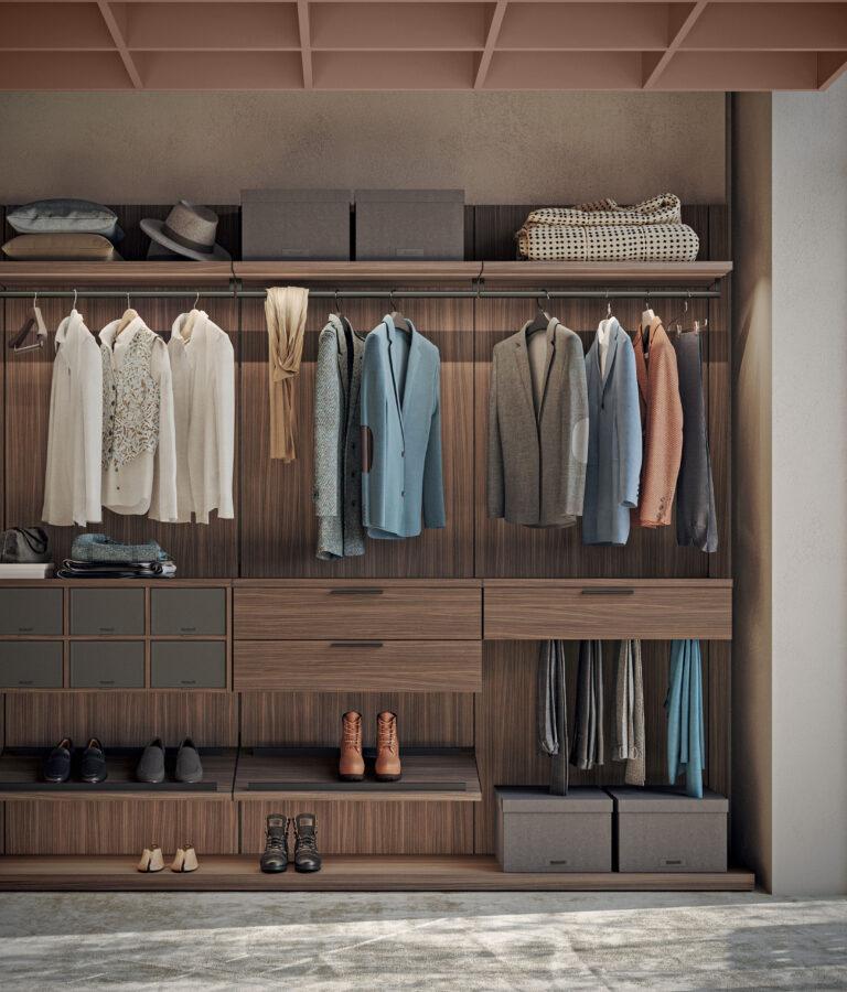 Walk-in wardrobe - Morassutti