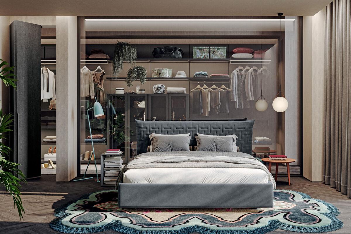 Set 07 Walk-in closet_Wardrobe - Morassutti