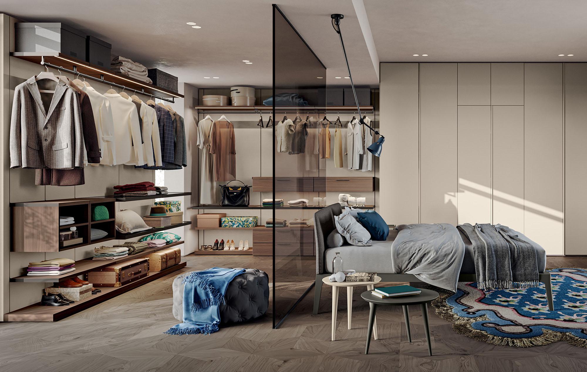 Set 09 Walk-in closet_Bedroom - Morassutti