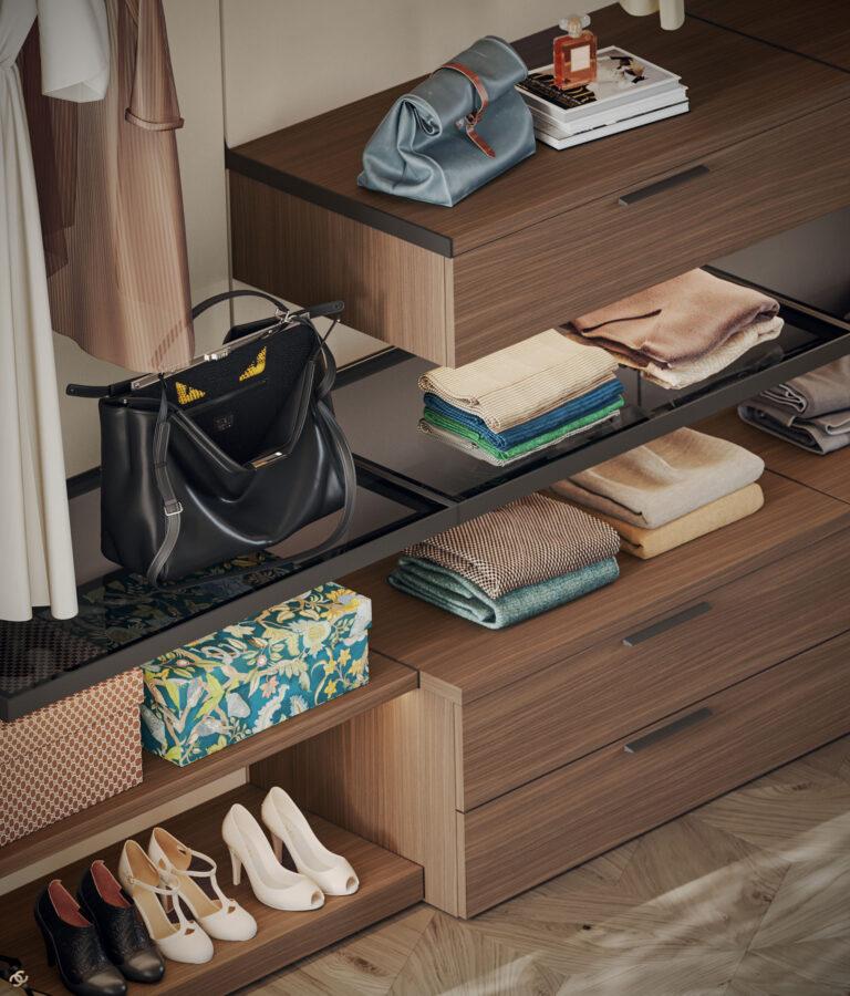 Walk-in wardrobe - Morassutti