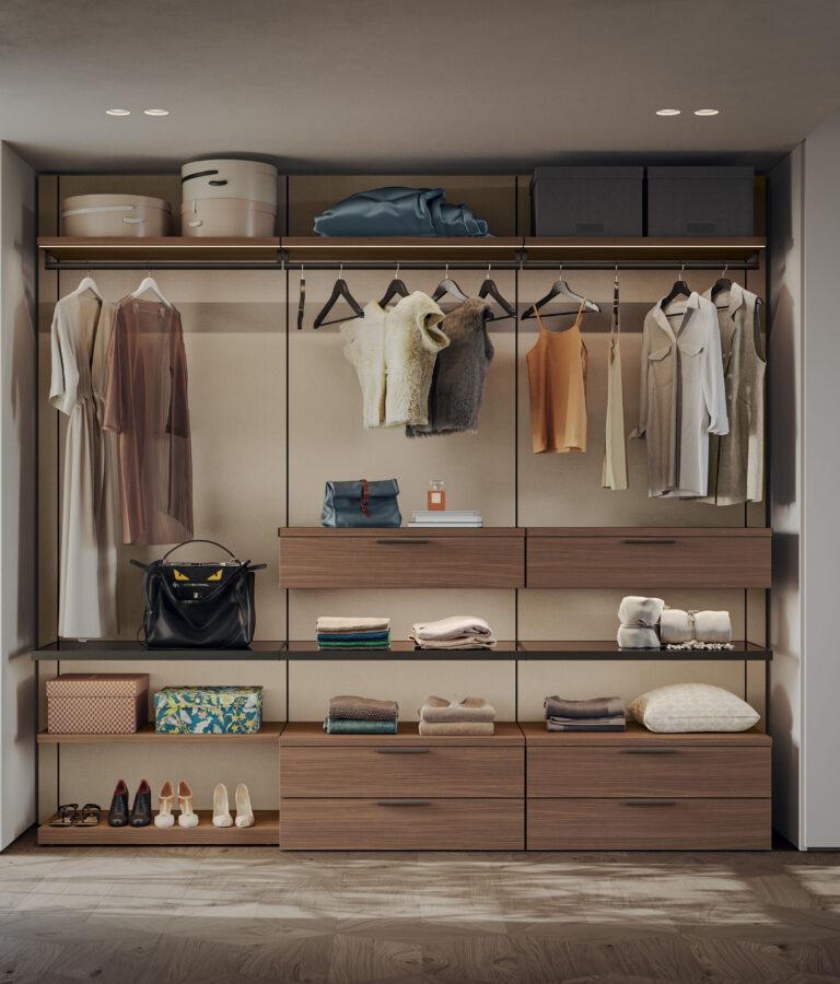 Walk-in wardrobe - Morassutti