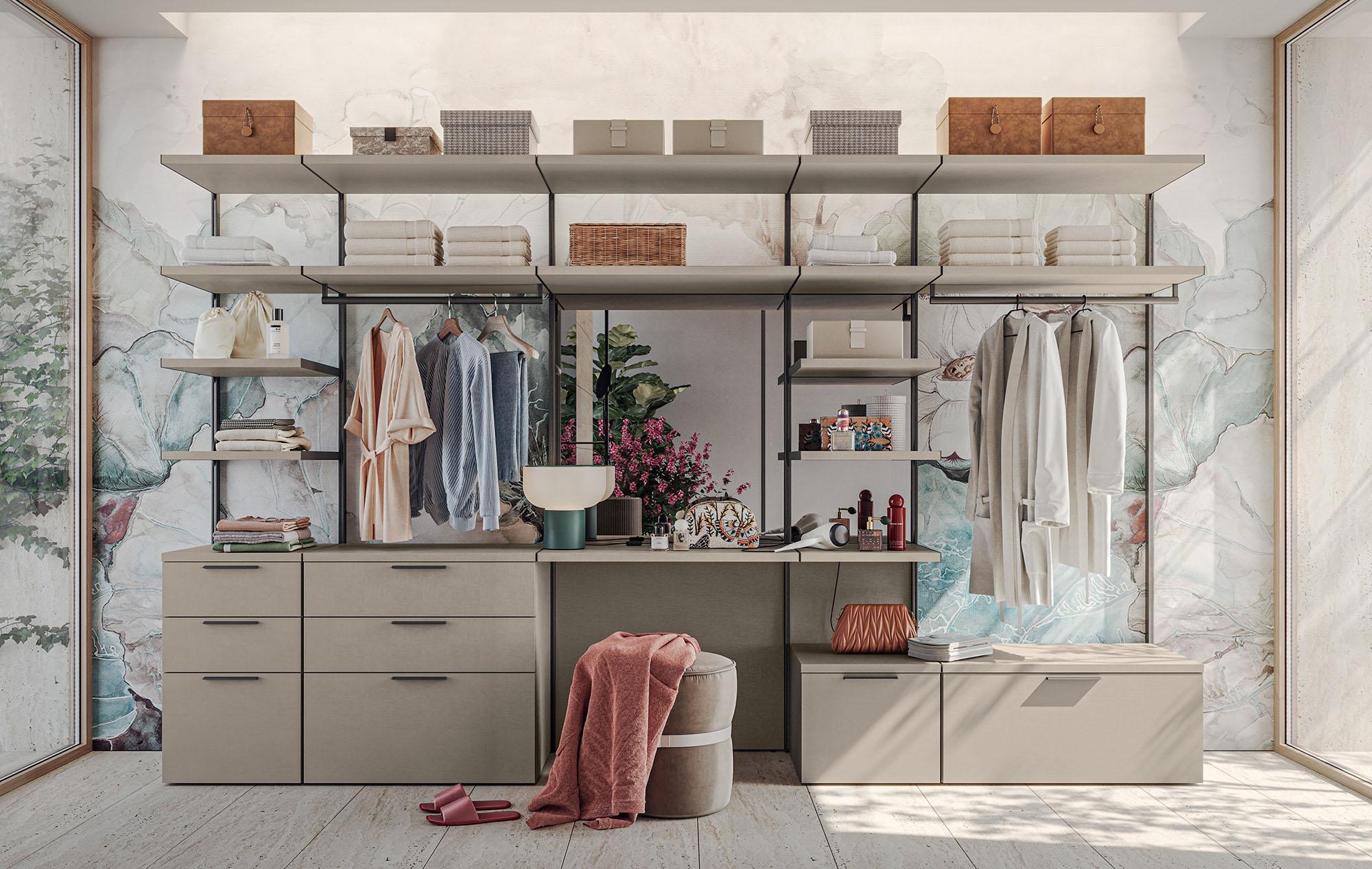 Set 04 Walk-in closet_Bathroom - Morassutti