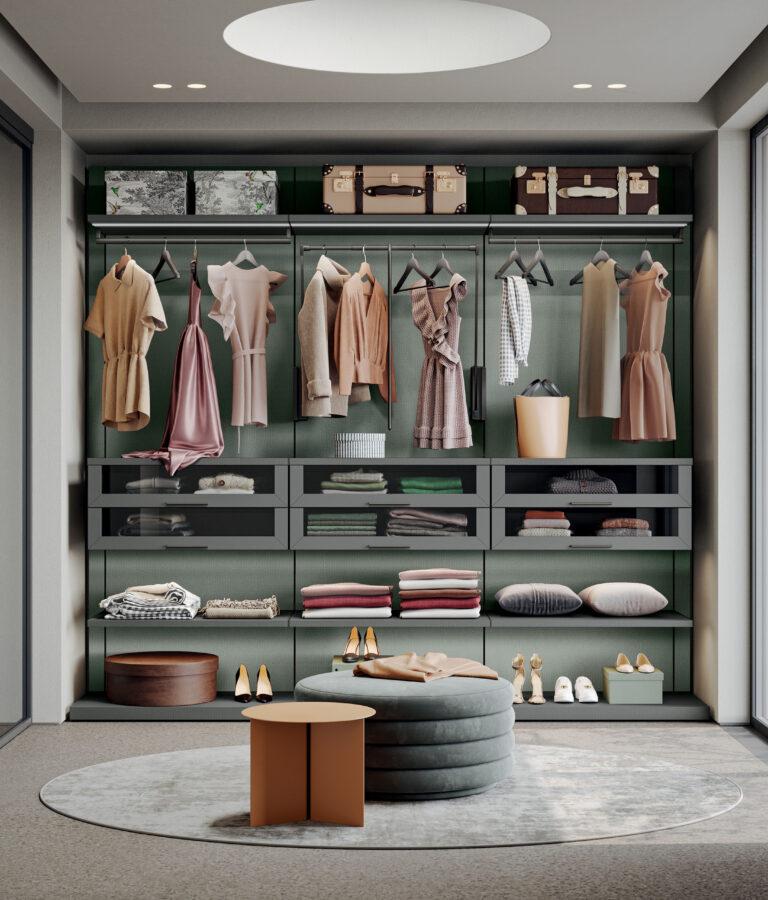 Walk-in wardrobe - Morassutti